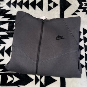 NEW Nike Tech Dark Gray Zip Up